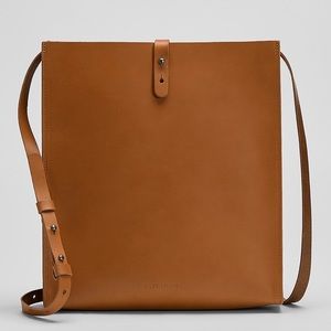 EILEEN FISHER ITALIAN  LEATHER CROSSBODY BAG